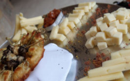 Mesas de quesos - Queso con arte galeria