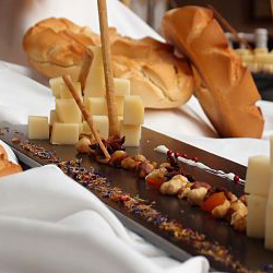 frutos secos con queso