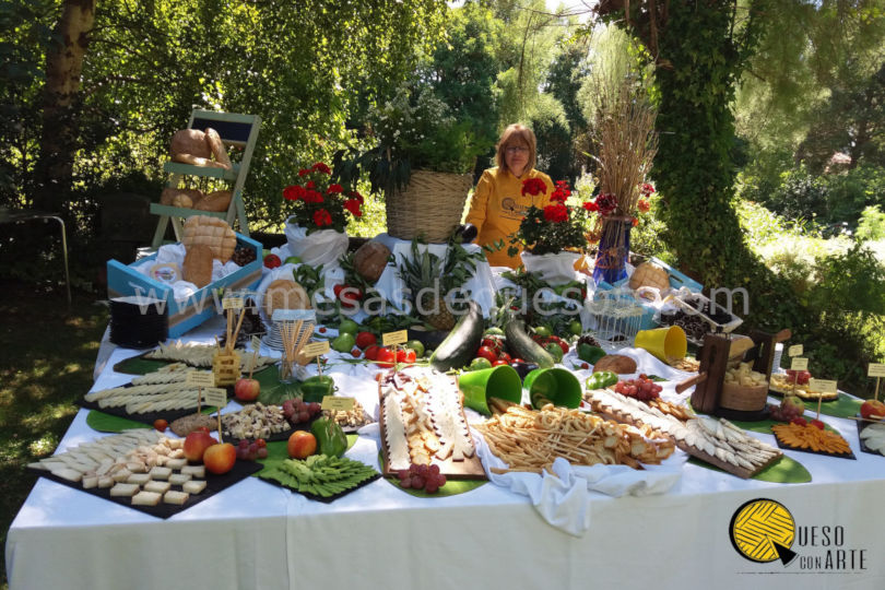 Mesas de quesos - Queso con arte 6
